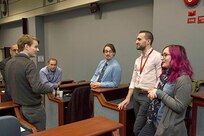 University students visit NUWC Division Newport for  Naval Engineering Education Consortium Day