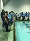 On Saturday, April 7, 2018, area students competed in a Regional SeaPerch Competition held at North Daviess High School. The Science, Technology, Engineering and Mathematics (STEM) team at Naval Surface Warfare Center, Crane Division (NSWC Crane) organized the competition, and many NSWC Crane employees served as coaches and volunteers for the event.