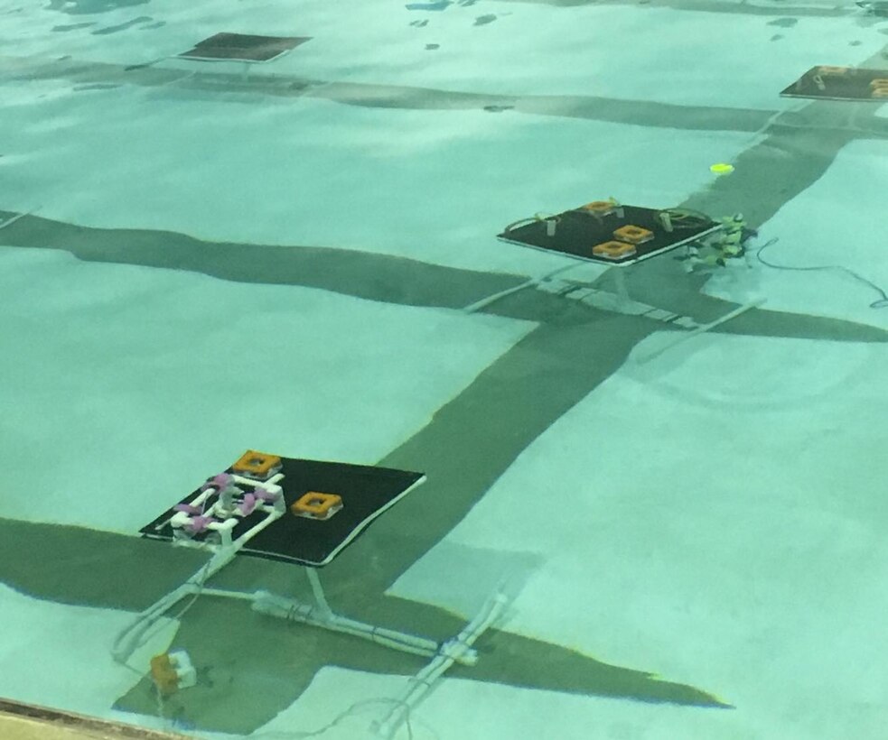 On Saturday, April 7, 2018, area students competed in a Regional SeaPerch Competition held at North Daviess High School. The Science, Technology, Engineering and Mathematics (STEM) team at Naval Surface Warfare Center, Crane Division (NSWC Crane) organized the competition, and many NSWC Crane employees served as coaches and volunteers for the event.