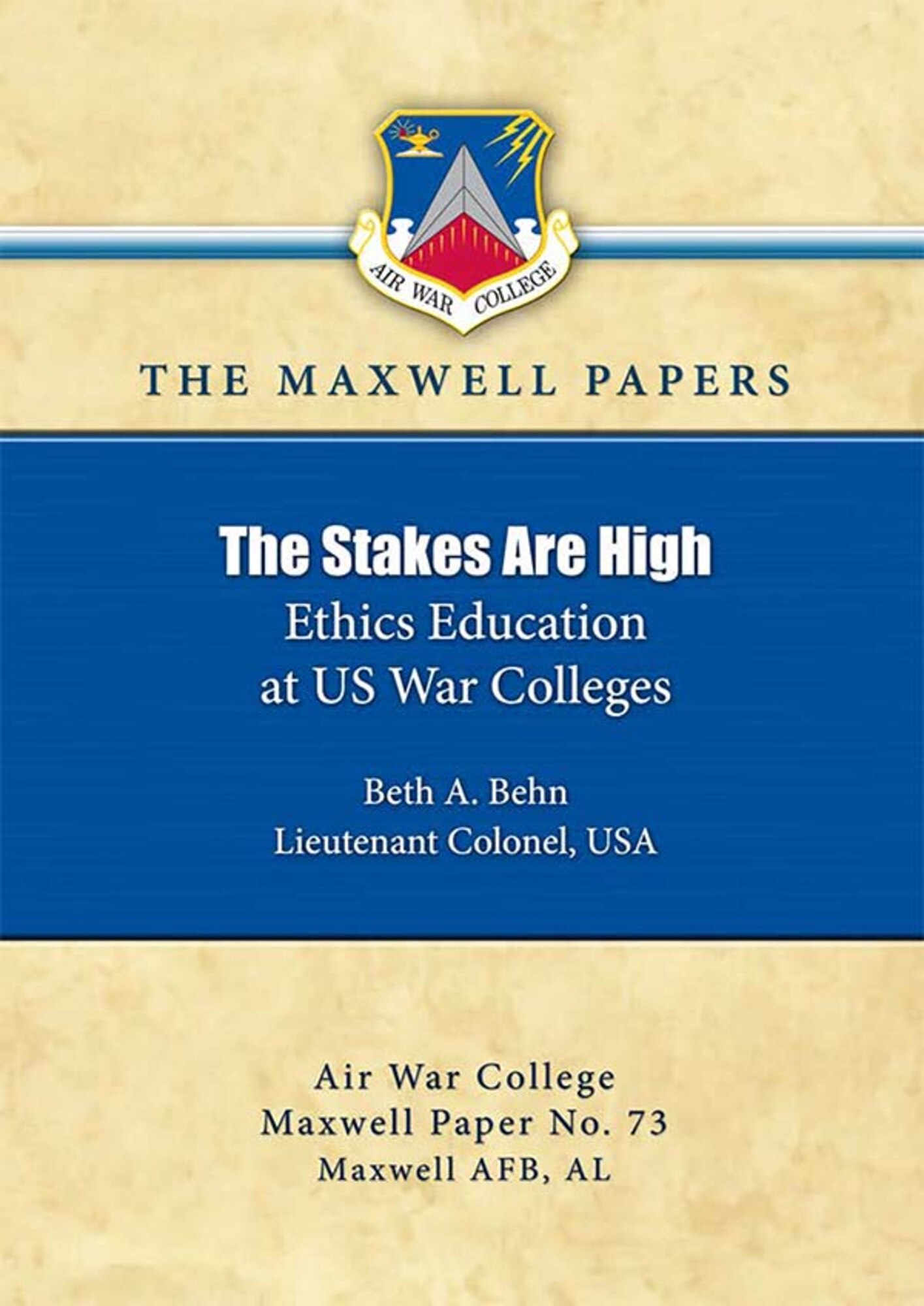 The Stakes Are High: Ethics Education at US War Colleges