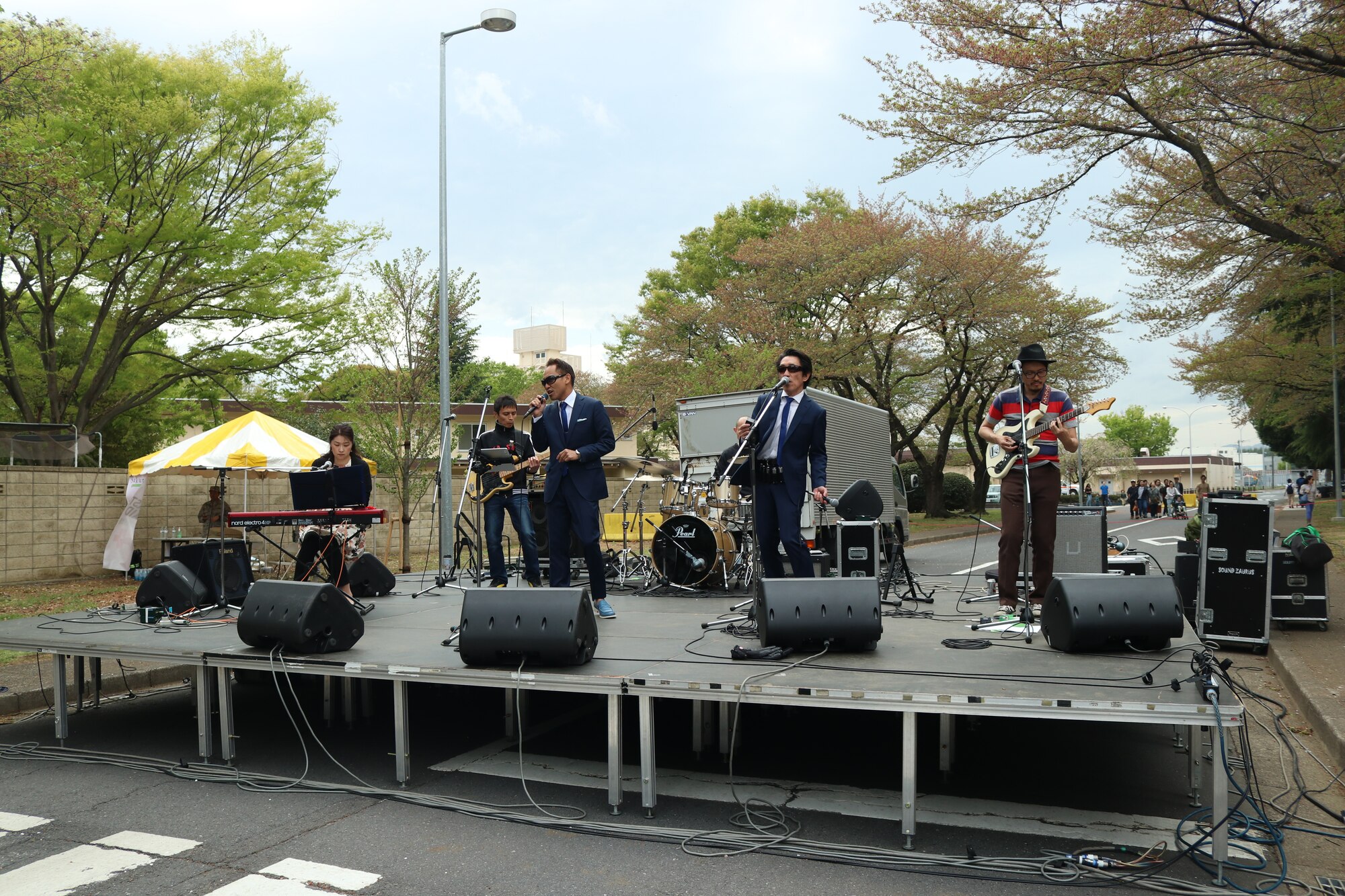 Yokota Holds 2018 Sakura Spring Festival