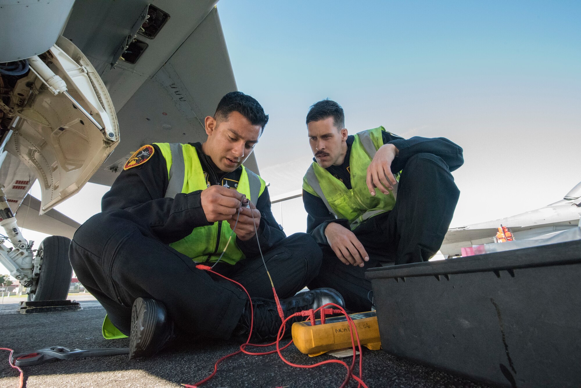 Aircraft Maintenance Unit avionics craftsman at WOW Airshow 18