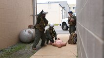Exercise Scarlet Response is a scenario-based training evolution that allows Reaction Force Company and Headquarters and Service Company Marines and Sailors to cross-train in all of CBIRF’s capabilities during two days of lane training and a 12-hour continuous operation exercise and a final 72-hour certification exercise simulating a response to an earthquake in Chattanooga, Tenn.
