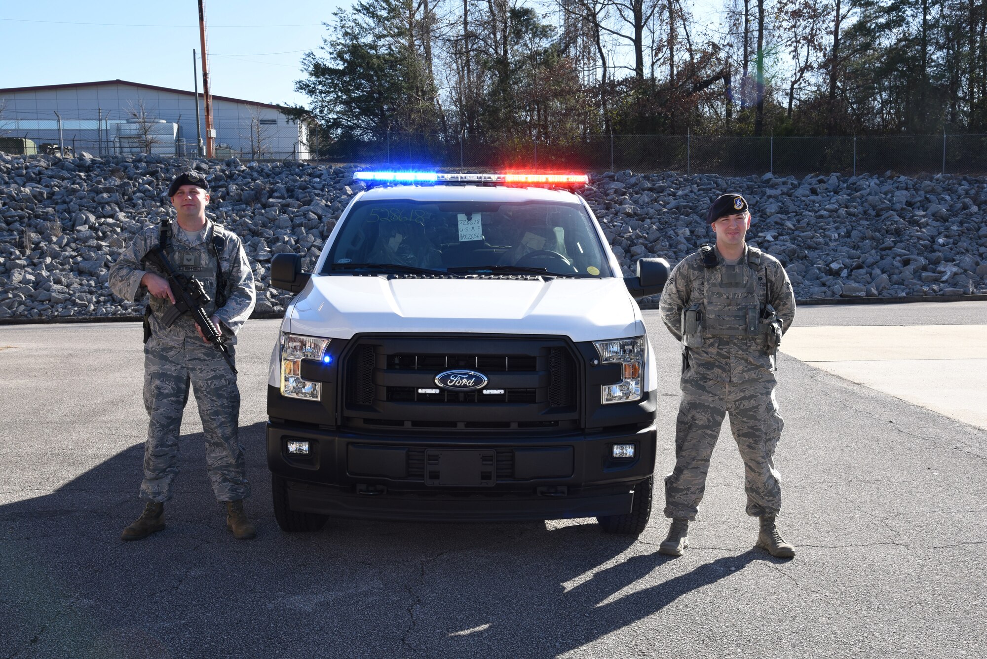 117 ARW Security Forces Squadron Receives New Vehicle