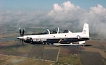 The T-6A Texan II is a single-engine, two-seat primary trainer designed to train Joint Primary Pilot Training, or JPPT, students in basic flying skills common to U.S. Air Force and Navy pilots.