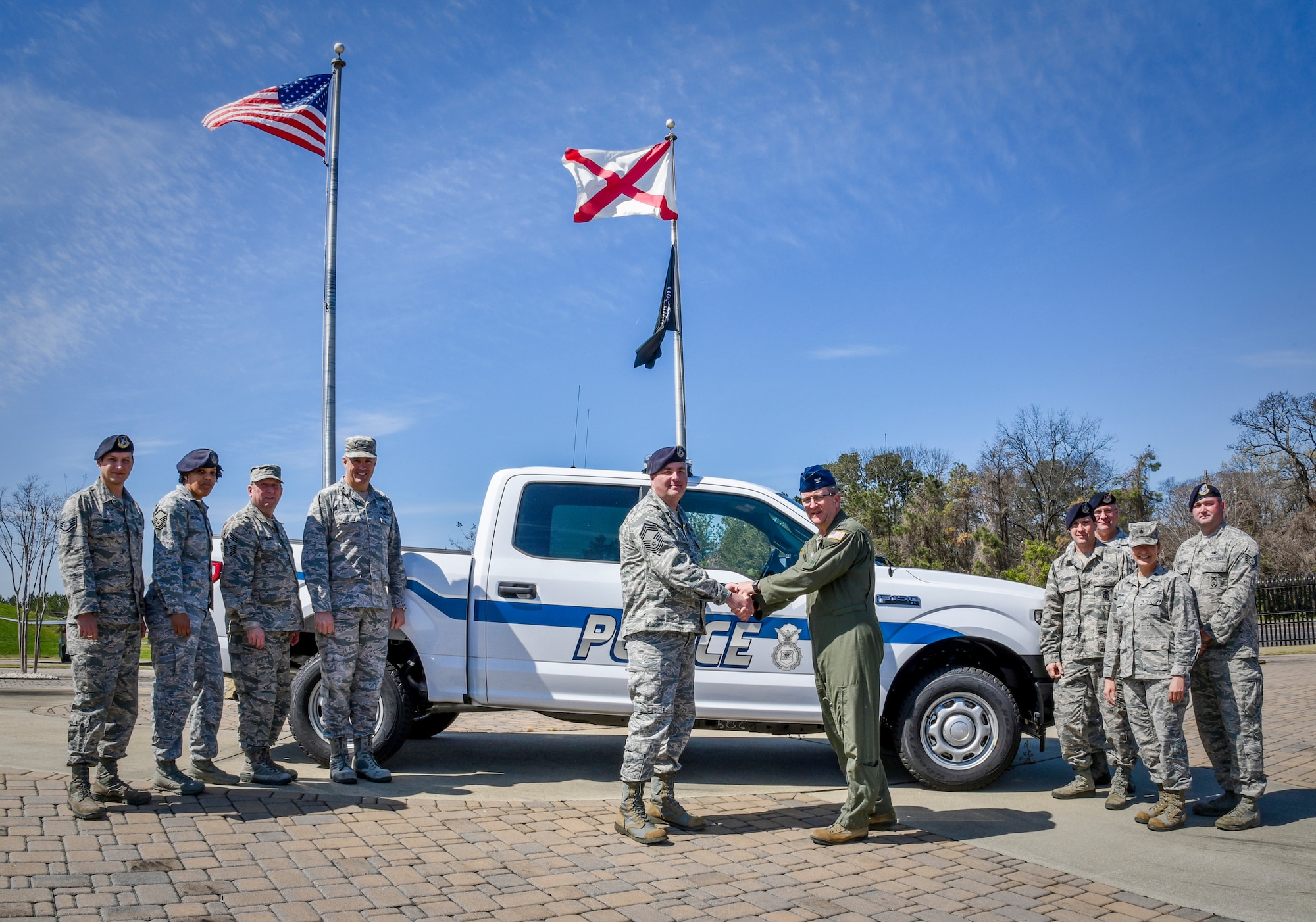117 ARW Security Forces Squadron Receives New Vehicle