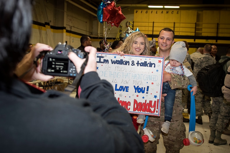 Families, friends welcome back members of the 4th FW
