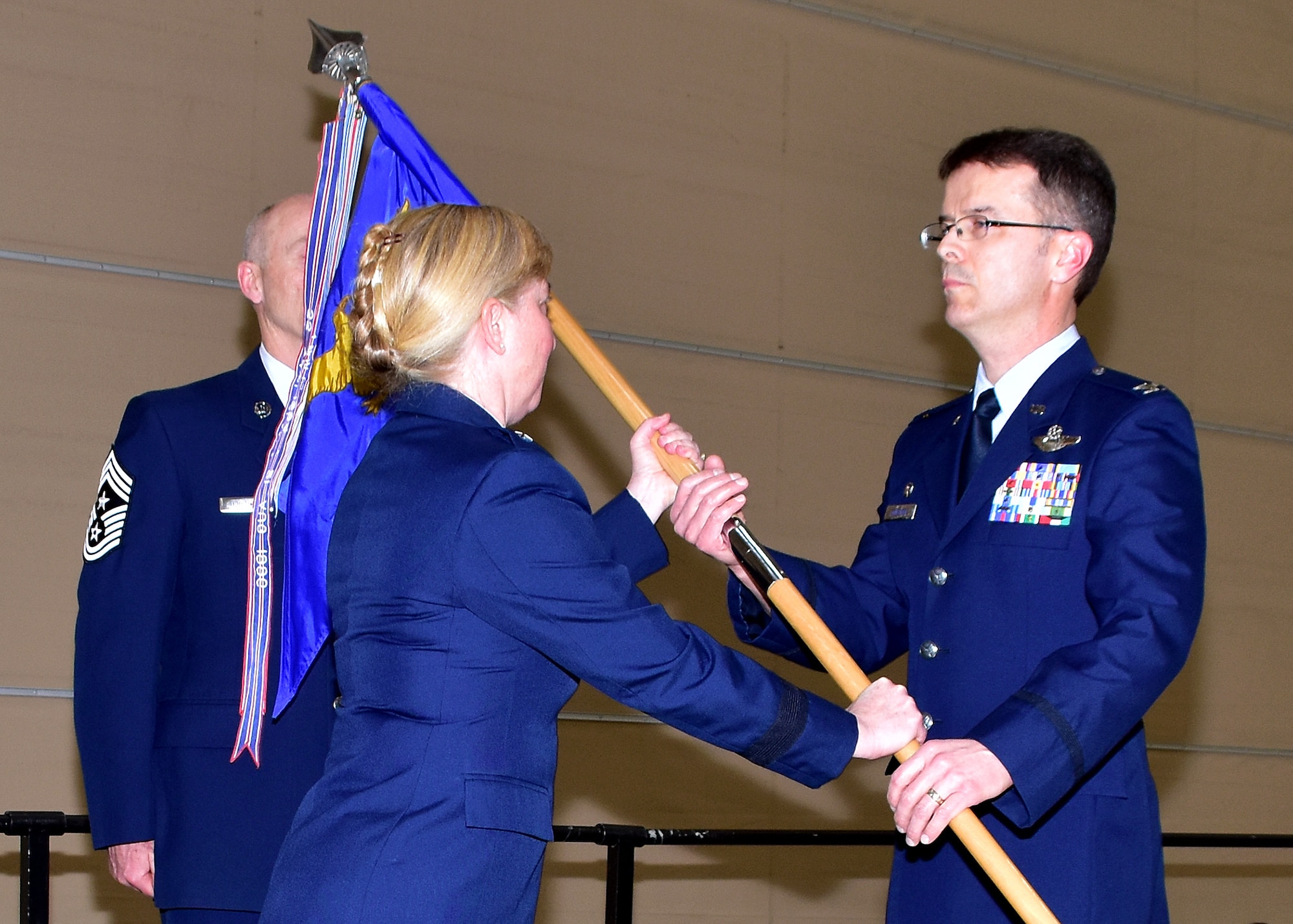 143d Airlift Wing Receives New Commander