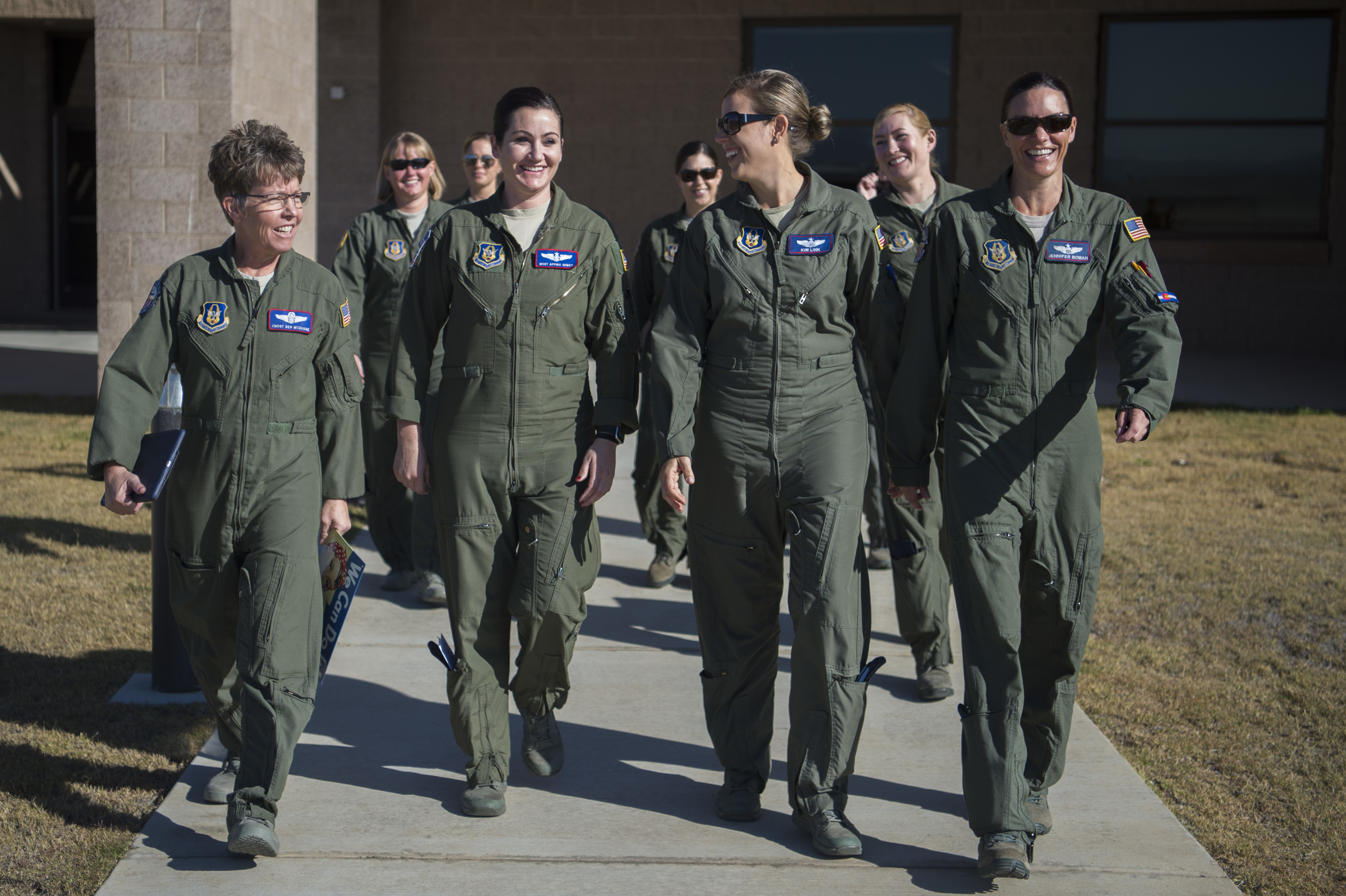 Women in the Air Force have pushed 