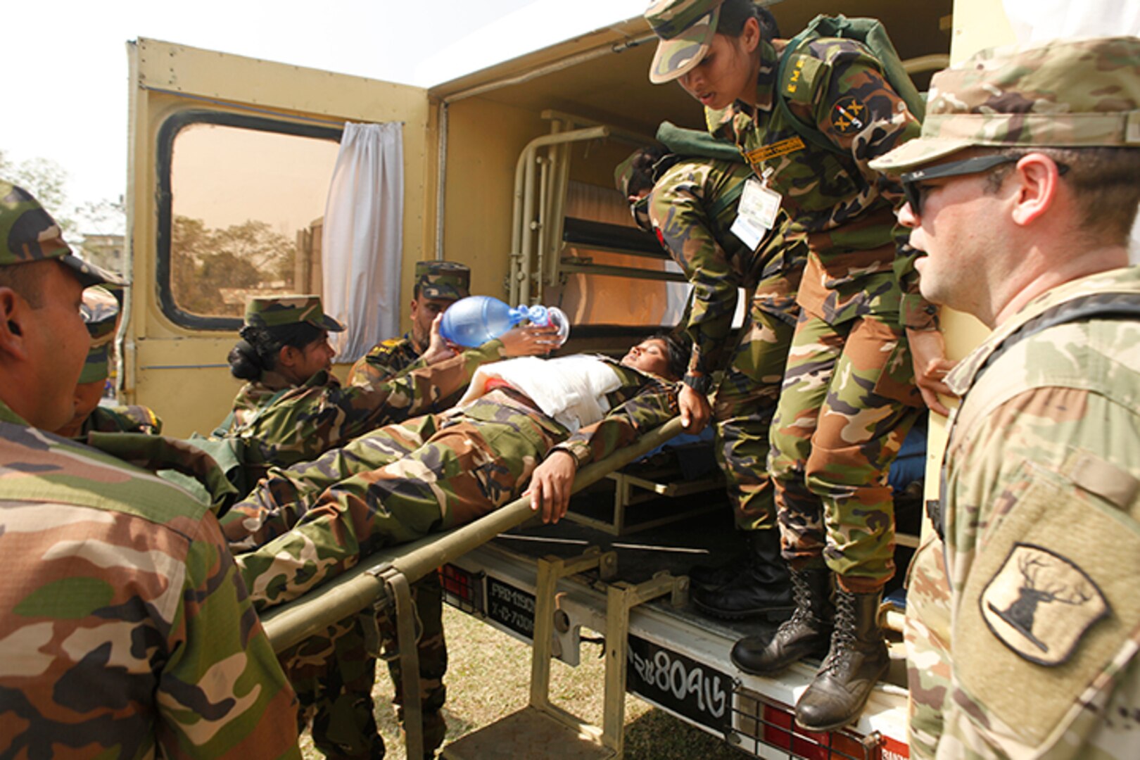 Idaho troops visit Bangladesh