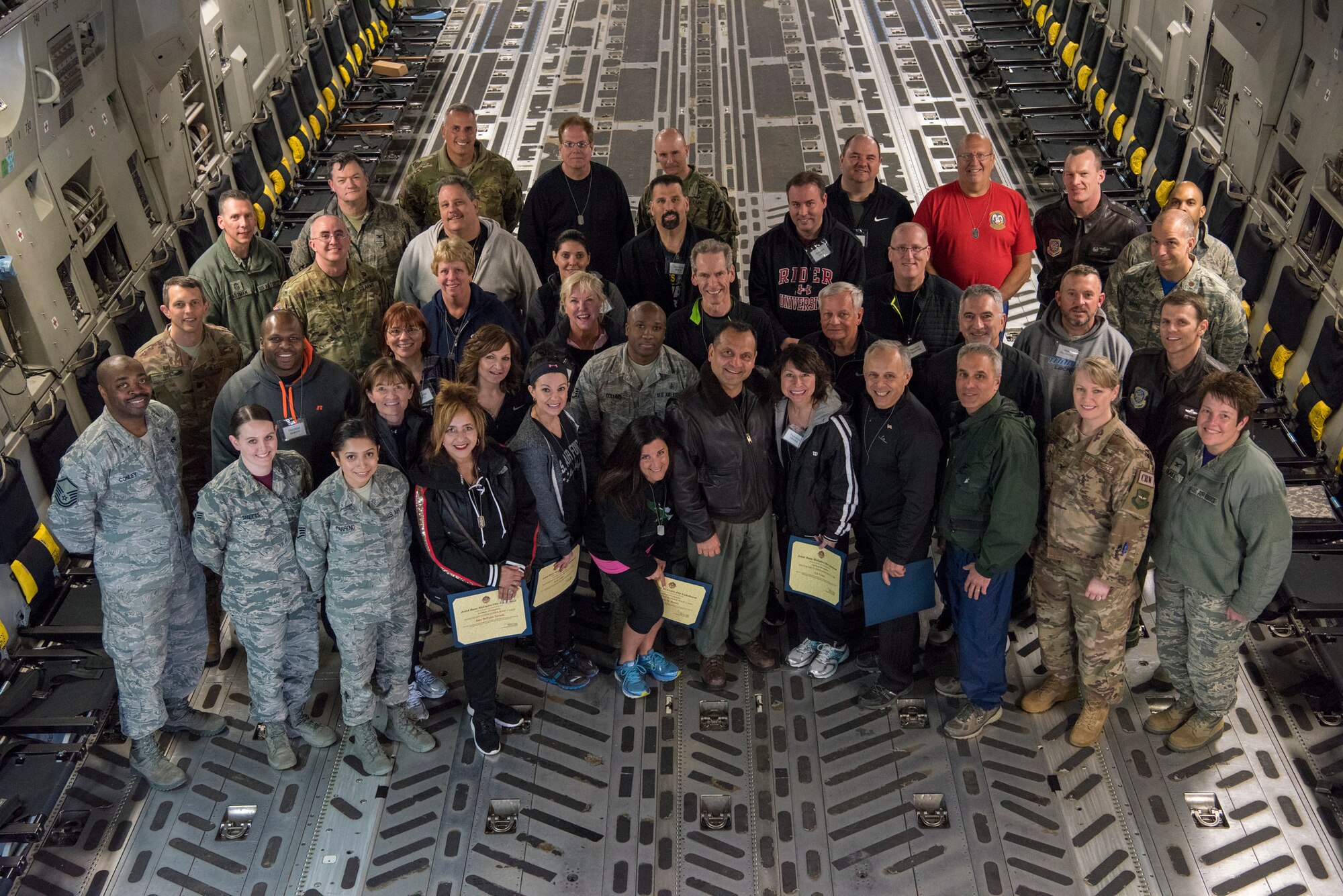Civic leaders from the local community got a taste of military training and daily life at the Honorary Commander Boot Camp at Joint Base McGuire-Dix-Lakehurst, N.J., April 6.
 
 The Honorary Commander Program pairs key community leaders with commanders from across the Joint Base in order to provide the honorary commanders a deeper insight into military life here, with the hope that they will return the information to their communities.