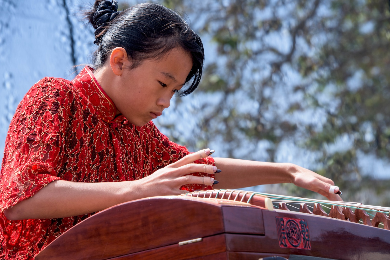 Volunteers from Defense Language Institute Foreign Language Center, Naval Post Graduate School, and Middlebury Institute, along with cultural performers from all over California, celebrated Monterey’s 3rd Annual Language Capital of the World Festival on Sunday, May 7, 2017 (U.S. Army/Amber K. Whittington)