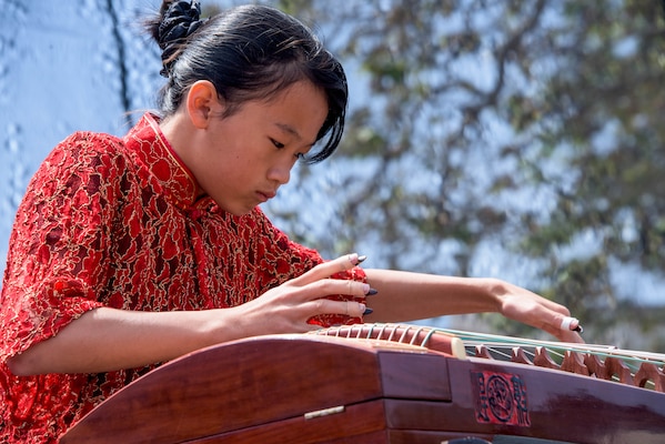 Volunteers from Defense Language Institute Foreign Language Center, Naval Post Graduate School, and Middlebury Institute, along with cultural performers from all over California, celebrated Monterey’s 3rd Annual Language Capital of the World Festival on Sunday, May 7, 2017 (U.S. Army/Amber K. Whittington)