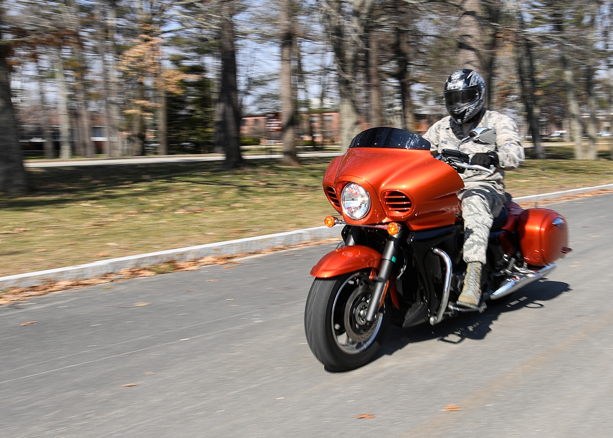 Motorcycle riding