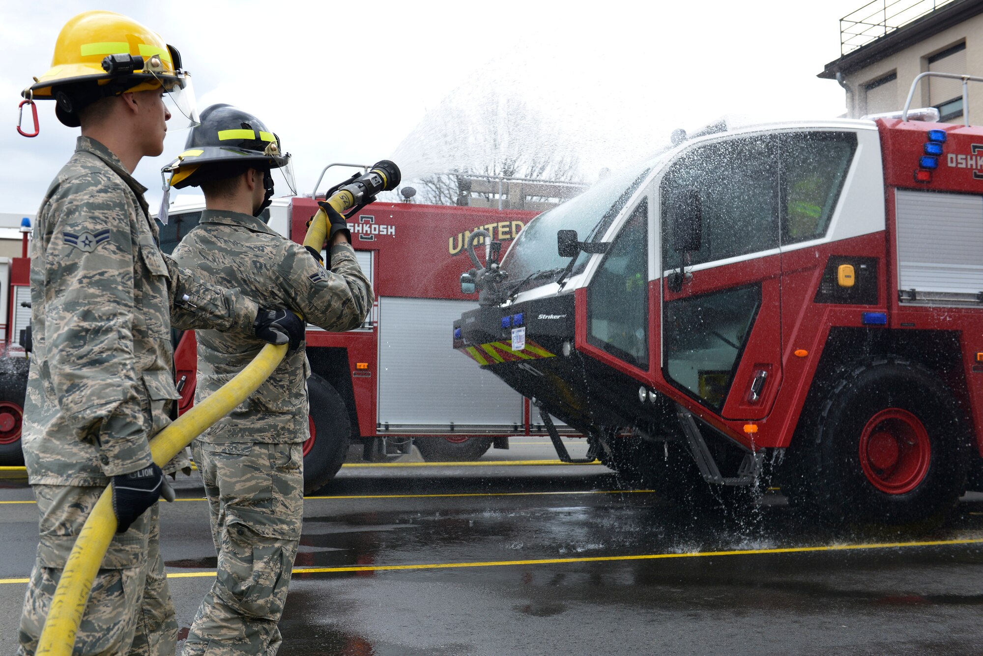 Ramstein receives new fire trucks