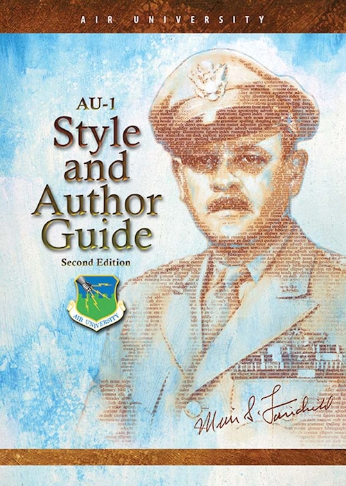 Book Cover - AU-1 Air University Style and Author Guide