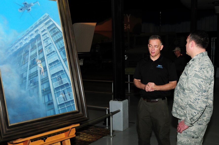 April 2018 painting unveiling