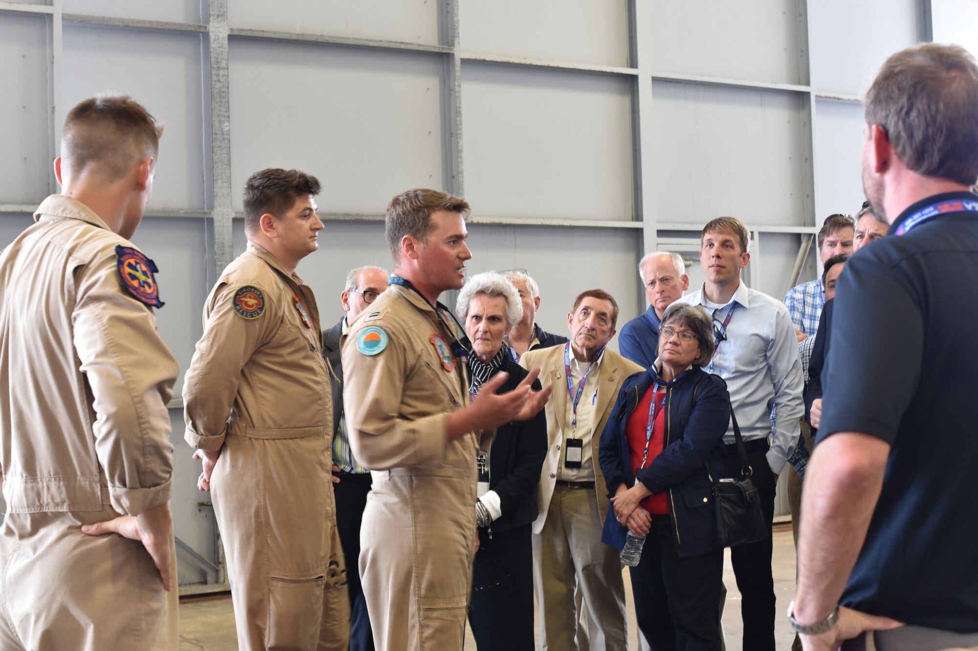 Mississippi Gulf Coast civic leaders toured Naval Air Station Key West, Homestead Air Reserve Base, and the National Hurricane Center in Florida, April 12-13, 2018 during a civic leader tour designed to inform local business owners and local leaders about the different missions conducted by the U.S. military.  The group toured four to five locations and mission sets at each location. (U.S. Air Force photo by Master Sgt. Jessica Kendziorek)