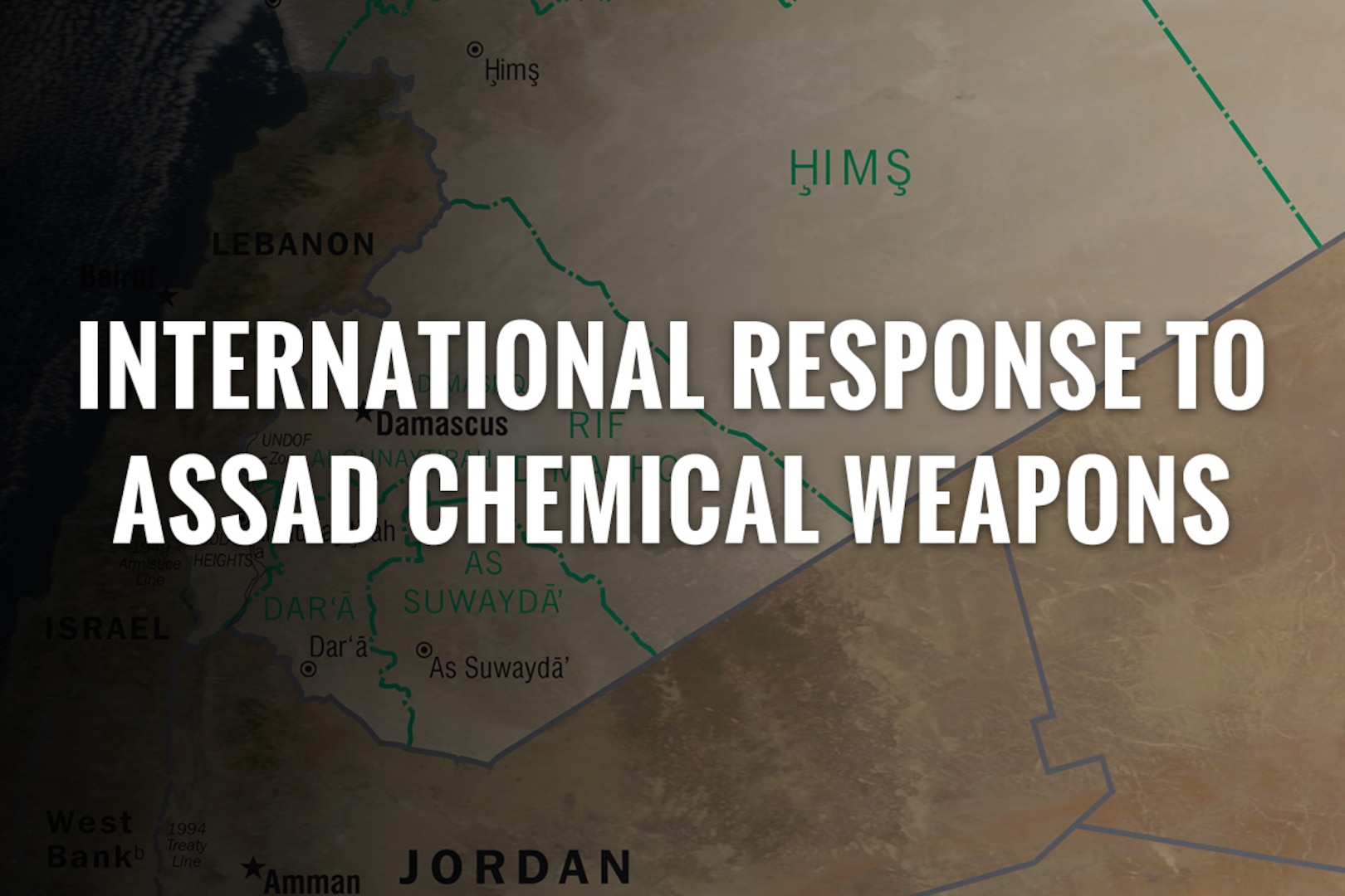 International Response to Assad Chemical Weapons