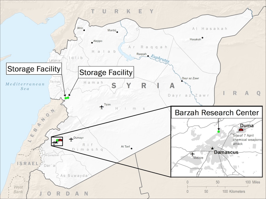 Administrative Map of Syria