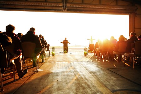 Easter sunrise service