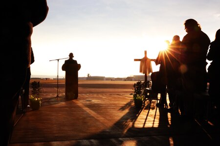 Easter sunrise service