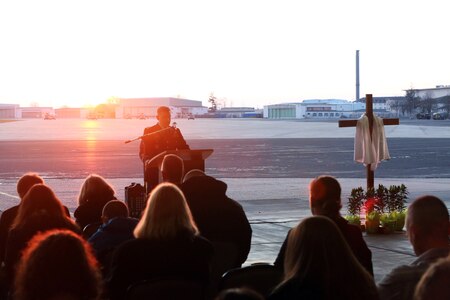 Easter sunrise service