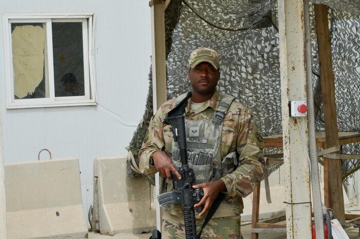 Over the past few months, the 387th Expeditionary Security Forces Squadron has taken great strides to increase joint security operations through host nation cooperation at Abdullah Al-Mubarak Air Base, where a large-scale, temporary cargo facility is currently under construction.