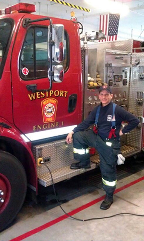 NUWC Newport’s Technical Director spends his downtime putting out fires