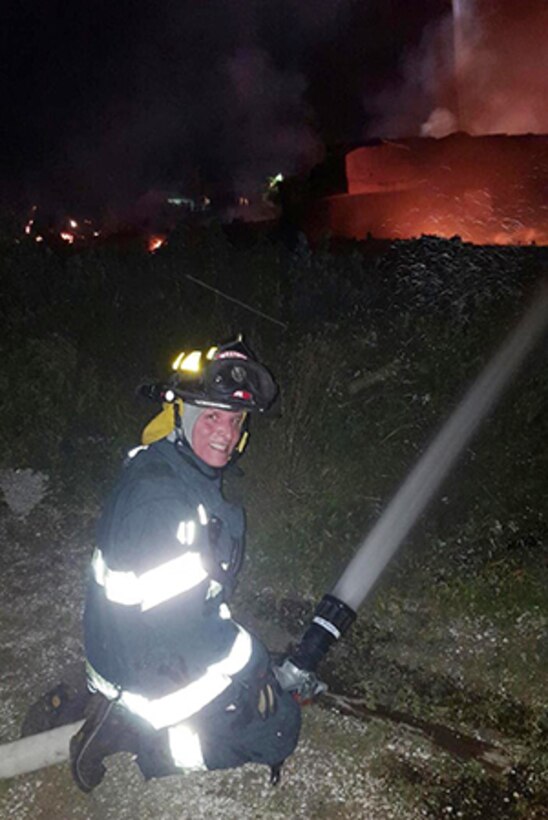 NUWC Newport’s Technical Director spends his downtime putting out fires