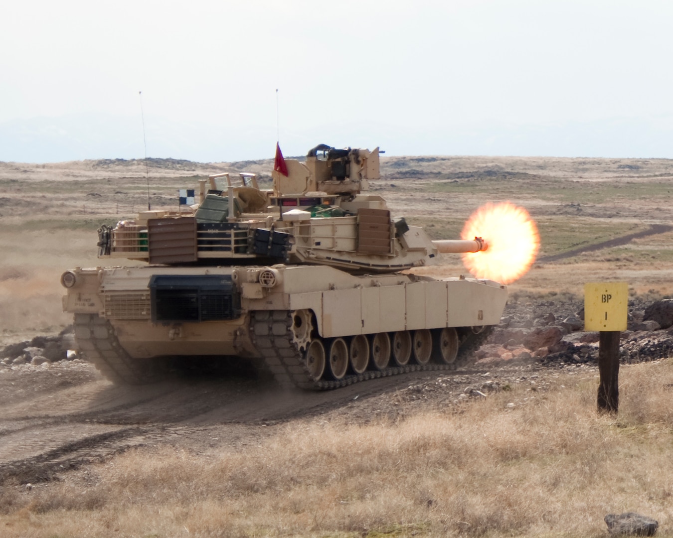 Idaho unit practices with tanks again