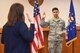 Airman 1st Class Kyle Lapid, 75th Air Base Wing Judge Advocate Office, swears his oath of allegiance to become a U.S. citizen April 10, 2018, at Hill Air Force Base, Utah. (U.S. Air Force photo by Cynthia Griggs)