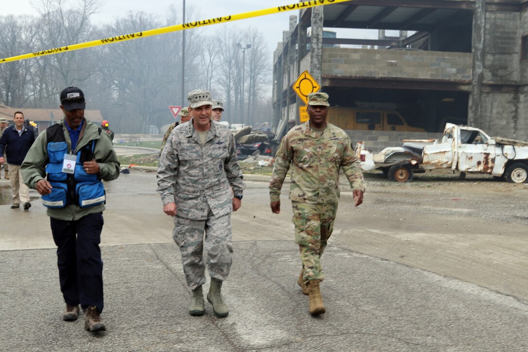 Army Reserve, National Guard partner for disaster training