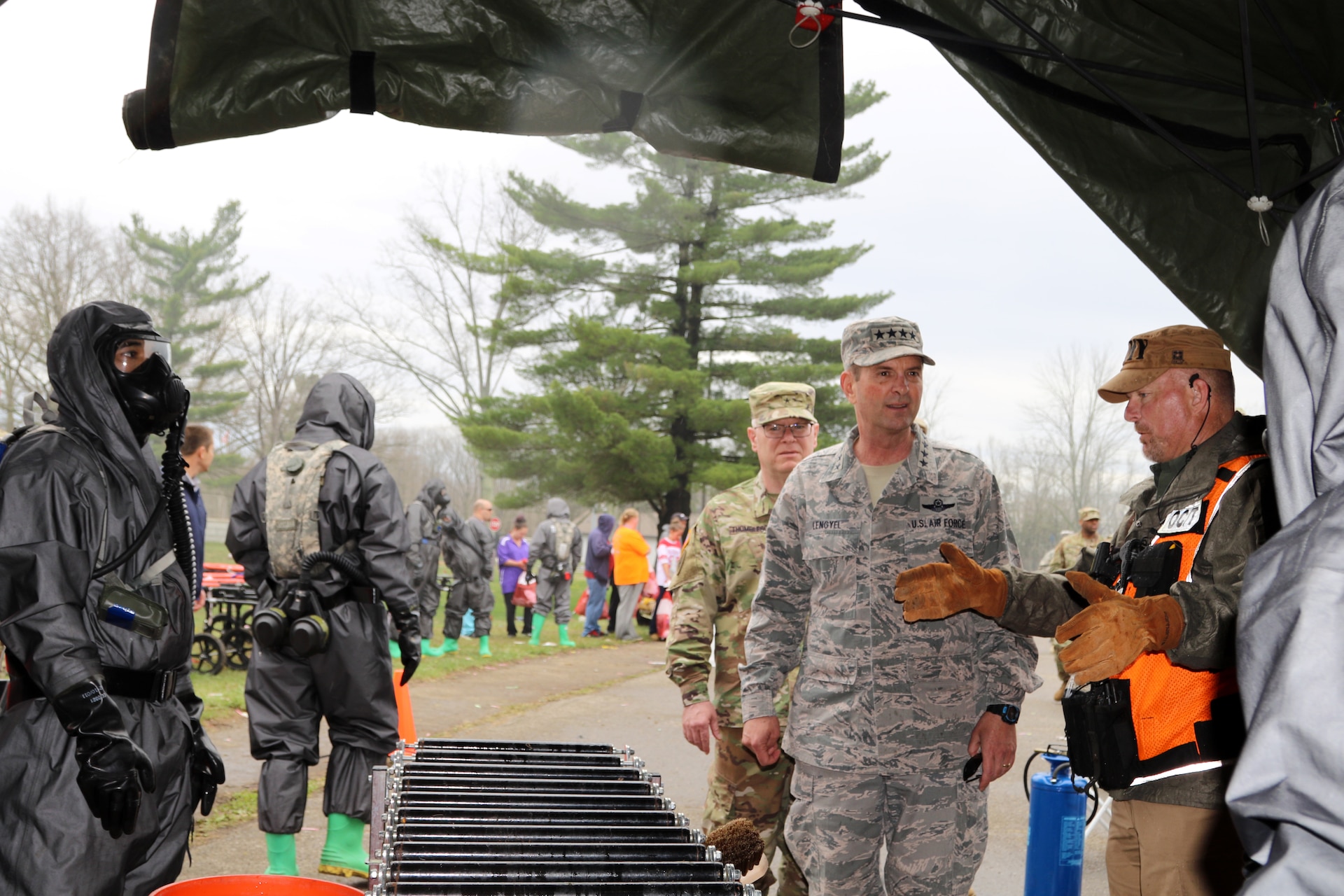 Army Reserve, National Guard partner for disaster training