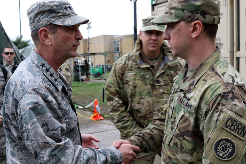 Army Reserve, National Guard partner for disaster training