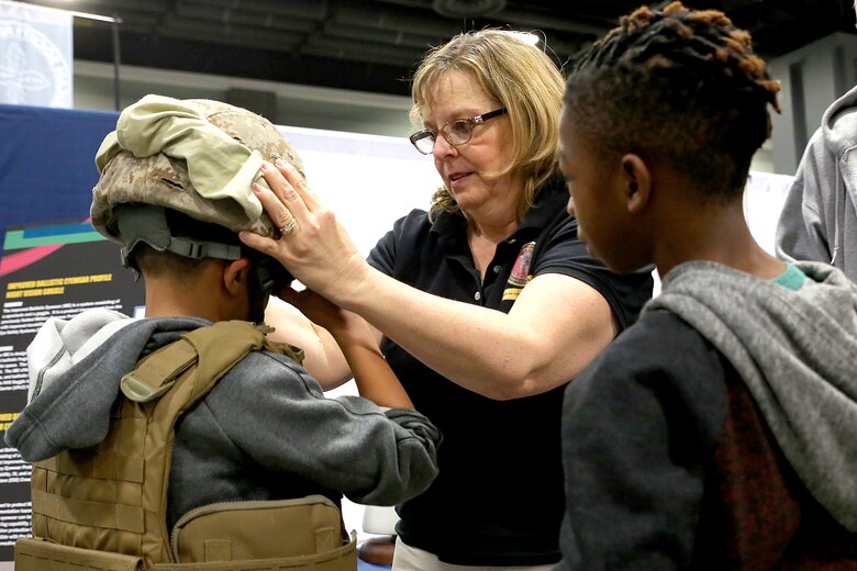 Marine Corps engineers spark interest in STEM during annual festival