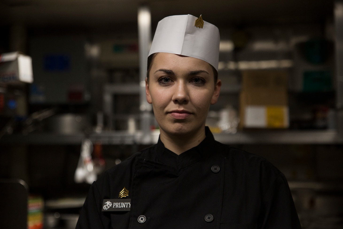 Sgt. Jordan Prunty, from Tacoma, Washington, is a food service specialist with the 31st Marine Expeditionary Unit. Growing up, Prunty found a passion for baking.