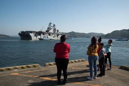 Bonhomme Richard departs Sasebo, concludes forward-deployed service