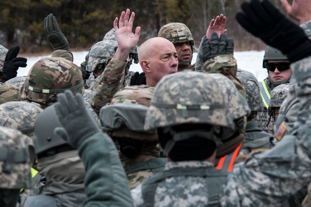 LTG Luckey participates in Fort McCoy training