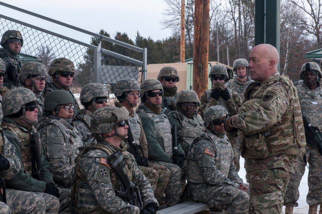 LTG Luckey participates in Fort McCoy training