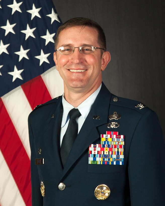 Col Paul Nosek, 30th Mission Support Group commander
