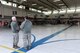 U.S. Air Force Lieutenant General L. Scott Rice, director of the Air National Guard, and U.S. Air Force Col. Scott Reed, vice wing commander of the 180th Fighter Wing, Ohio Air National Guard, visit the hangar on base during Gen. Rice's visit April 11, 2018. The Airmen assigned to the 180FW provide protection of the American homeland, effective combat power and defense support to civil authorities, while supporting their families and serving in the community. (U.S. Air National Guard photo by Staff Sgt. Shane Hughes)