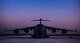 A C-17 Globemaster III, assigned to the 816th Expeditionary Airlift Squadron, conducts combat airlift operations for U.S. and coalition forces in Iraq and Syria in support of Operation Inherent Resolve, April 13, 2018. The C-17 is capable of rapid strategic delivery of troops and all types of cargo to bases throughout the U.S. Central Command area of responsibility. The aircraft can be outfitted to perform tactical airlift, airdrop and aeromedical evacuation as missions require. (U.S. Air Force photo by Tech. Sgt. Gregory Brook)