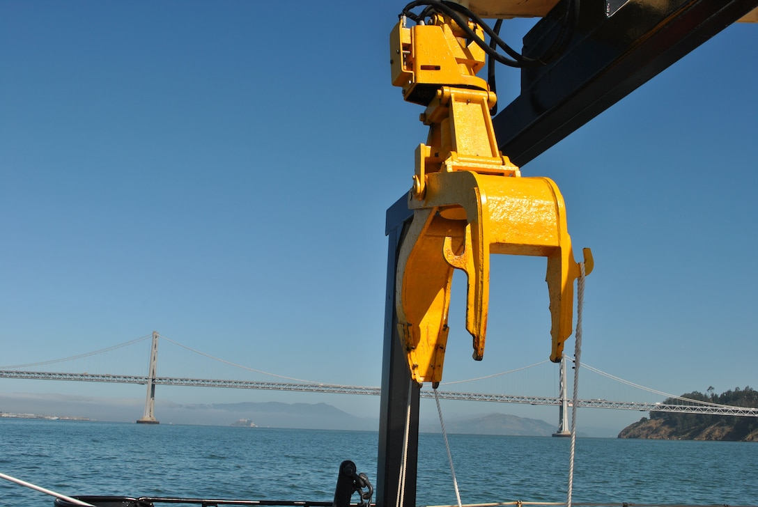 The Corps is responsible for ensuring that the Bay's shipping lanes are free of anything that could pose a threat to navigation.