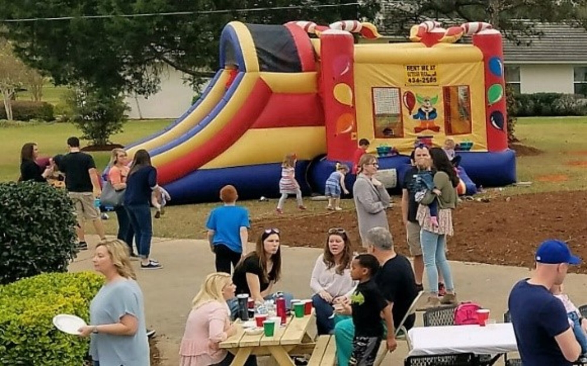 The annual crawdad boil is a family favorite with fun attractions for the little guys