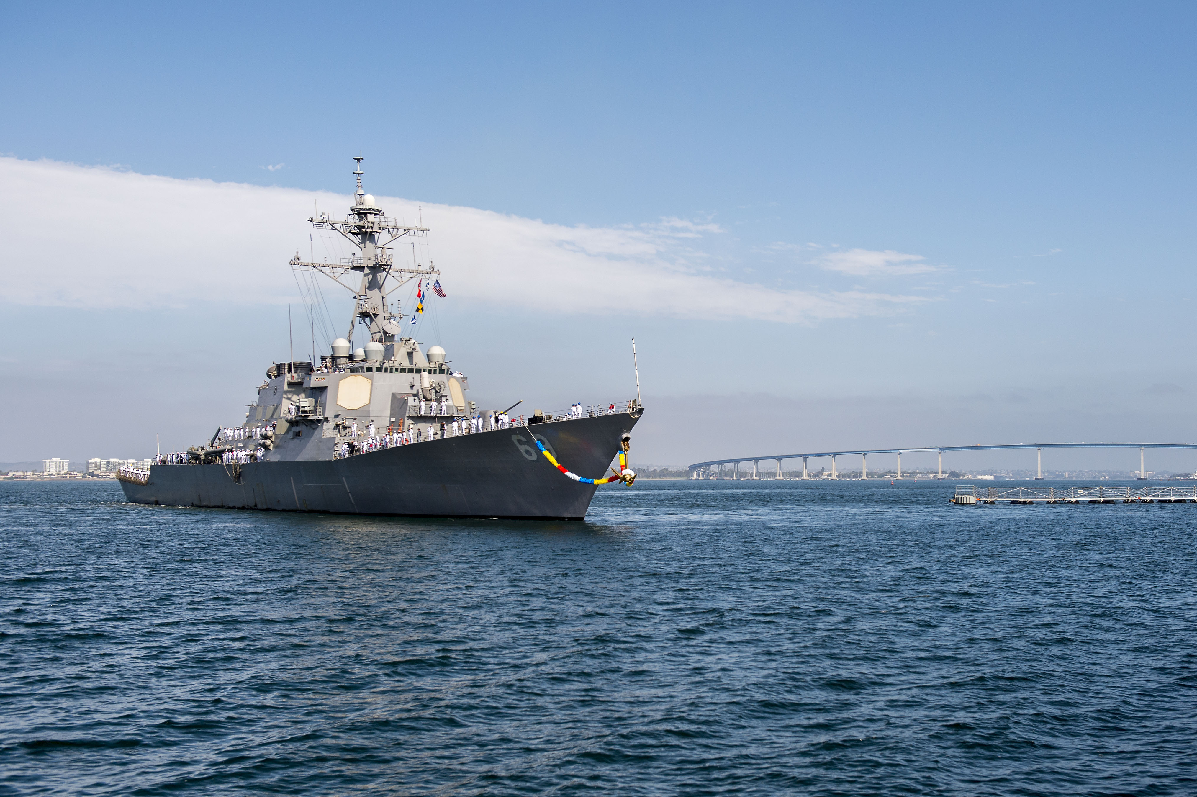 PHOTOS: USS Milius Arrives In New Homeport Yokosuka - USNI News