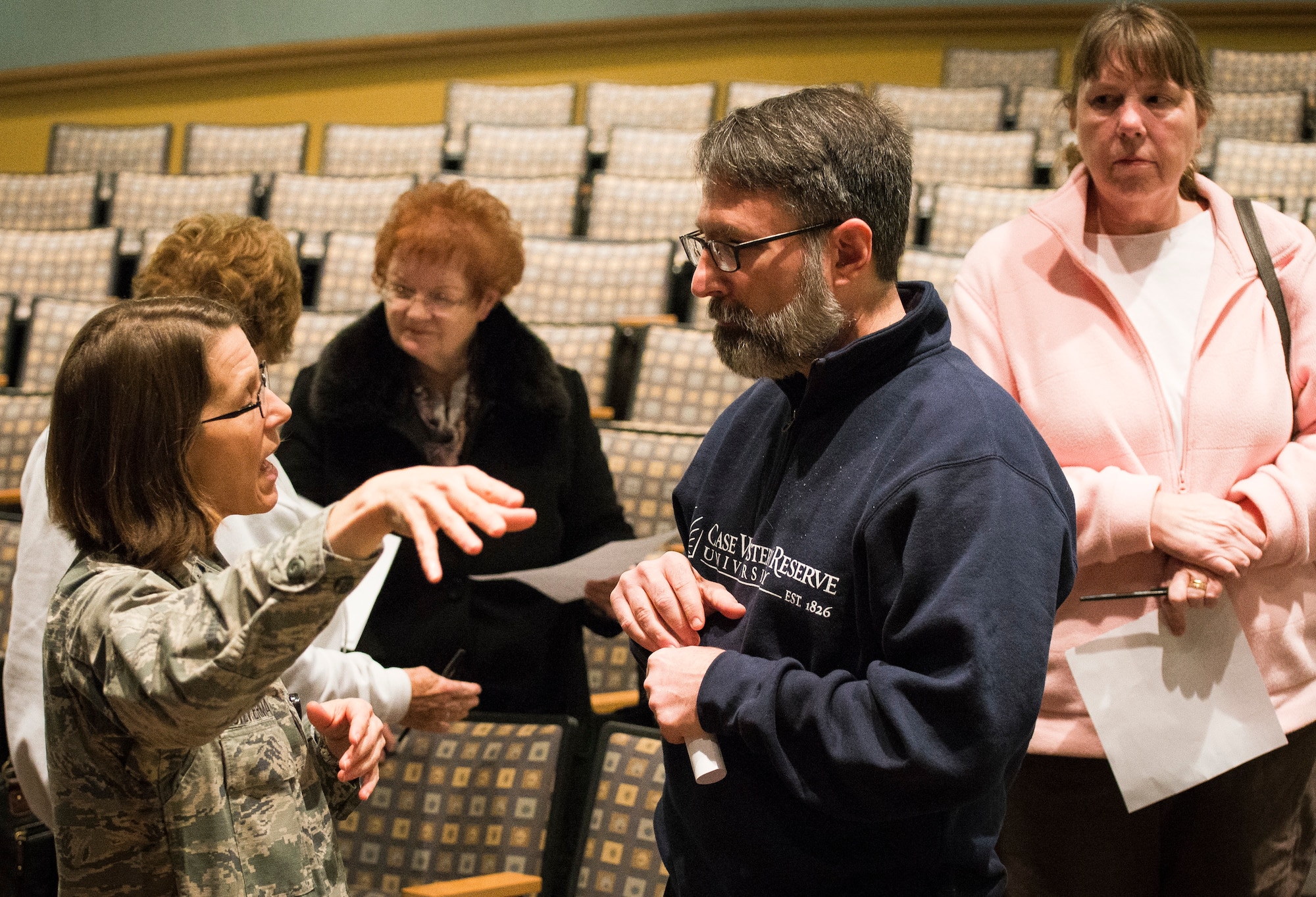 88th Med Group commander holds town hall