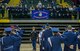 Retired U.S. Army Lt. Col. John Shaver, National Air and Space Intelligence Center director of staff, judge Air Force JROTC cadets during the Air Force JROTC National Drill Competition held May 24, 2018 at Wright State University near Dayton, Ohio. Shaver along with other volunteers from Wright-Patterson AFB, Ohio, reviewed more than 690 cadets from across 13 states. The annual drill competition was designed to give cadets a chance to gain drill experience as well as promote the positive aspects and benefits of JROTC. (U.S. Air Force photo by Senior Airman Jonathan Stefanko)