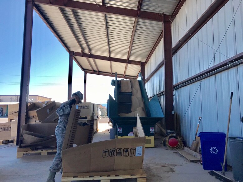 Holloman going green