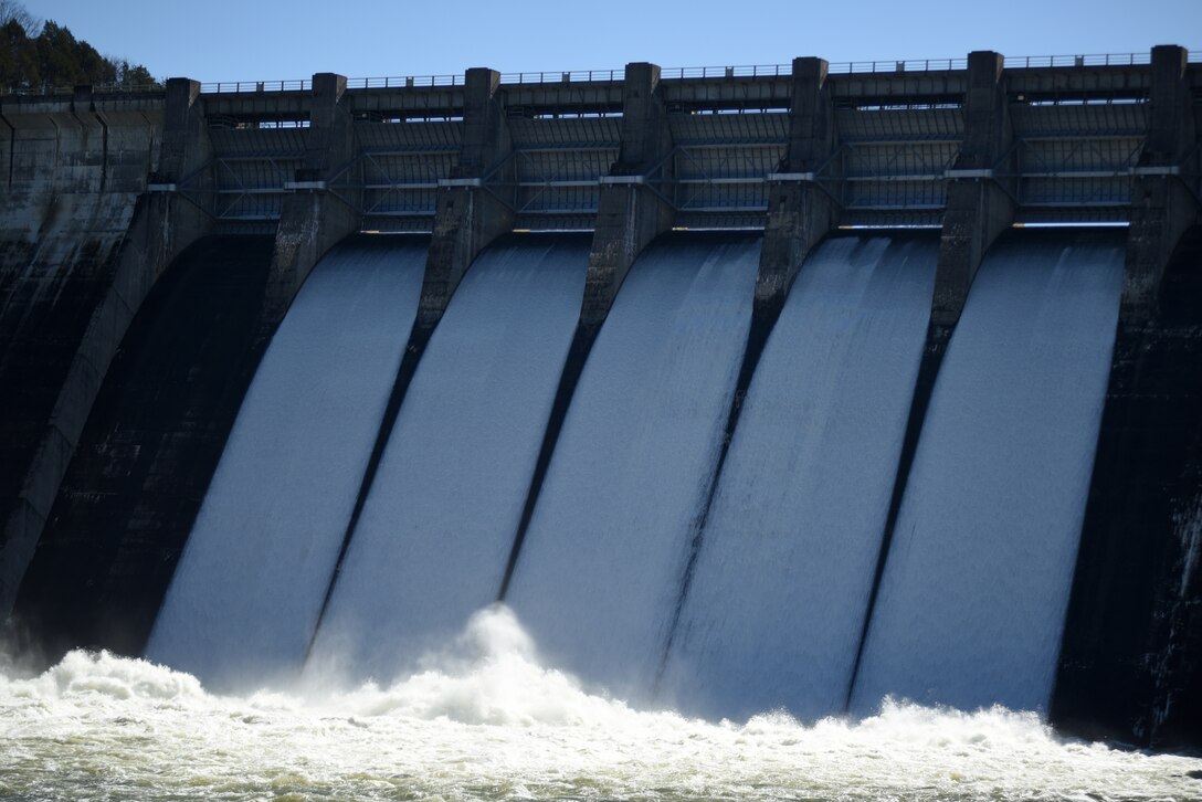 The U.S. Army Corps of Engineers Nashville District is hosting a public scoping meeting 6-8 p.m. Tuesday, May 3, 2018 at the Buffalo Valley Community Center to present information to the public regarding a current Dam Safety Modification Study (DSMS) to further reduce risk at Center Hill Dam. (USACE Photo by Lee Roberts)